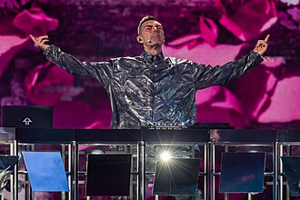 Gabry Ponte at ESC2025 for San Marino 23
