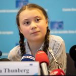 Though not formally a business owner, teenage activist Greta Thunberg's courage and resilience in protesting climate change are some of the best qualities of climate change entrepreneurs. (Credit: Facebook)