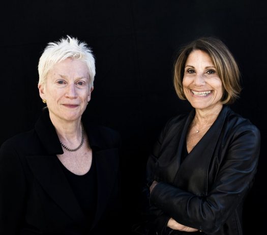 Karen Wagner and Erica Baird, founders of Lustre, a site dedicated to presenting an authentic image of modern retired women