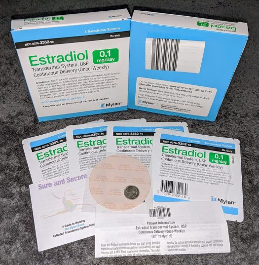 Estradiol Estrogen Patch Shortage