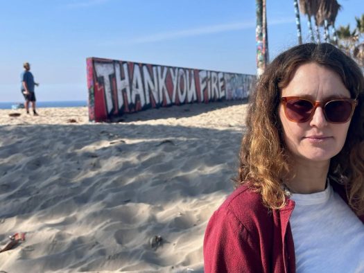 Lucy Sherriff is back in Los Angeles, and coming to terms with a changed world. (Credit: Courtesy of Lucy Sherriff)