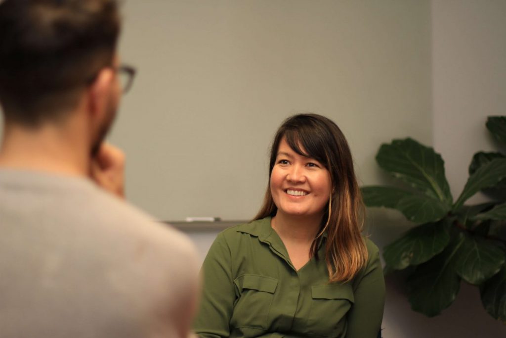 Jennifer Fitzgerald, co-founder of Policygenius, is unassuming in manner but obviously driven. (Credit: Courtesy of the company.)