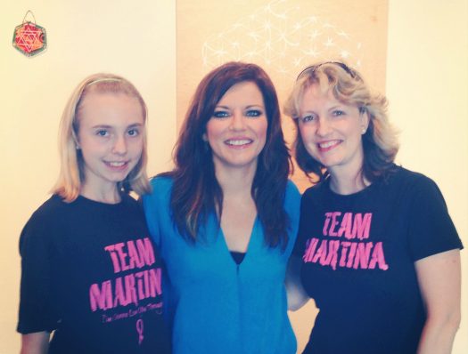 Martina McBride Sheila Jones Team Music is Love