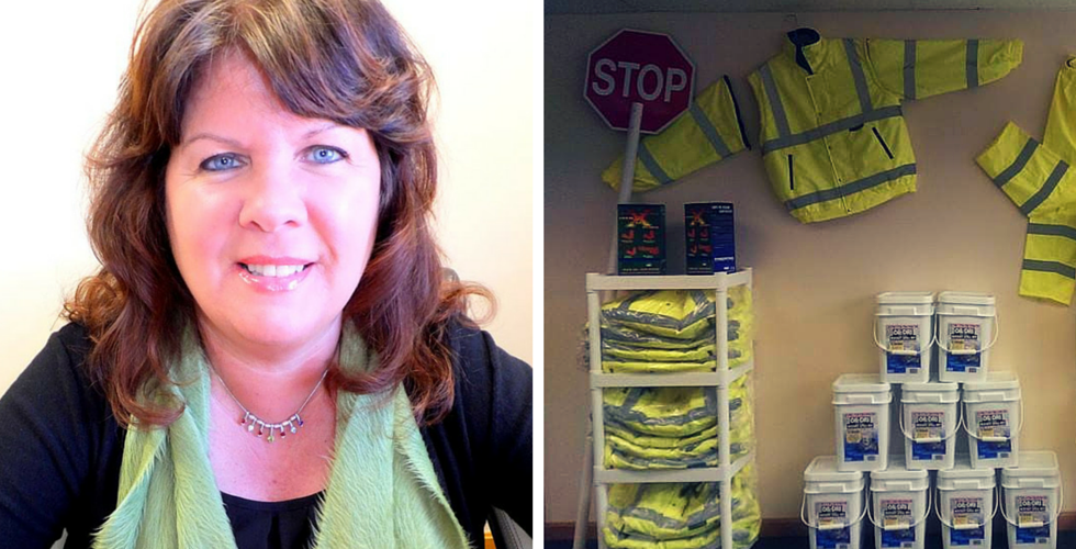 Kristine Jones, New England Flagger Services
