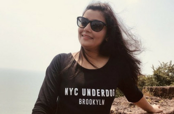Vineeta Jain, founder of Shortpedia, a news app in India